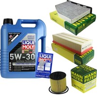 Inspektionspaket 5L Liqui Moly Longtime 5W-30 FüR VW Touran 1.4 TSI Tiguan Golf