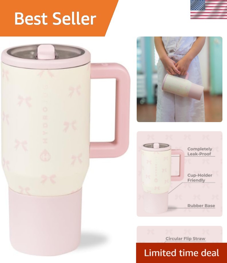 With Flip Straw & Handle | Leak-proo...