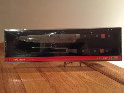 WÜSTHOF Classic 2-Piece Hollow Edge Carving Set