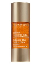 CLARINS Radiance Plus Golden Glow BOOSTER FACE Instant Bronzer Tan .5oz 15ml NIB