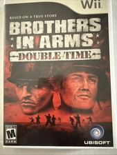 Brothers in Arms Double Time - Nintendo Wii manual Included  2 cds ￼