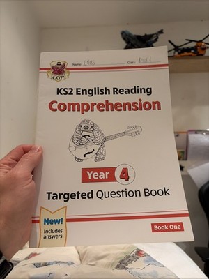 New KS2 English Targeted Question Book Year 4 Reading Comprehension Book 1 With
