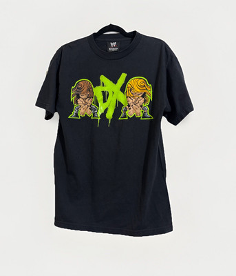 Vintage WWE DX Generation Front Back Graphic Wrestling Size M WWE Tag
