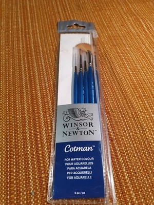 Windsor & Newton Cotman Top Quailty Aquarellpinsel 5er Set