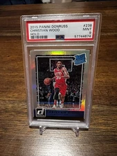 2015 Panini Donruss Christian Wood HOLO /199 PSA 9  (No 10s, Tot Pop 8) RC