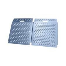 MotoProducts 2 pack Portable Shed Ramps Punch Plate Surface 1,500 lbs Capacity