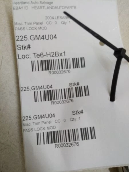 Buick Lesabre 2004 pasajero interruptor de bloqueo derecho fabricante original usado GMPABS002 Foto 3 de 3