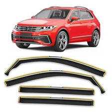 in-Channel Window Rain Guards Fit for Fit for 2018-2024 Volkswagen Tiguan
