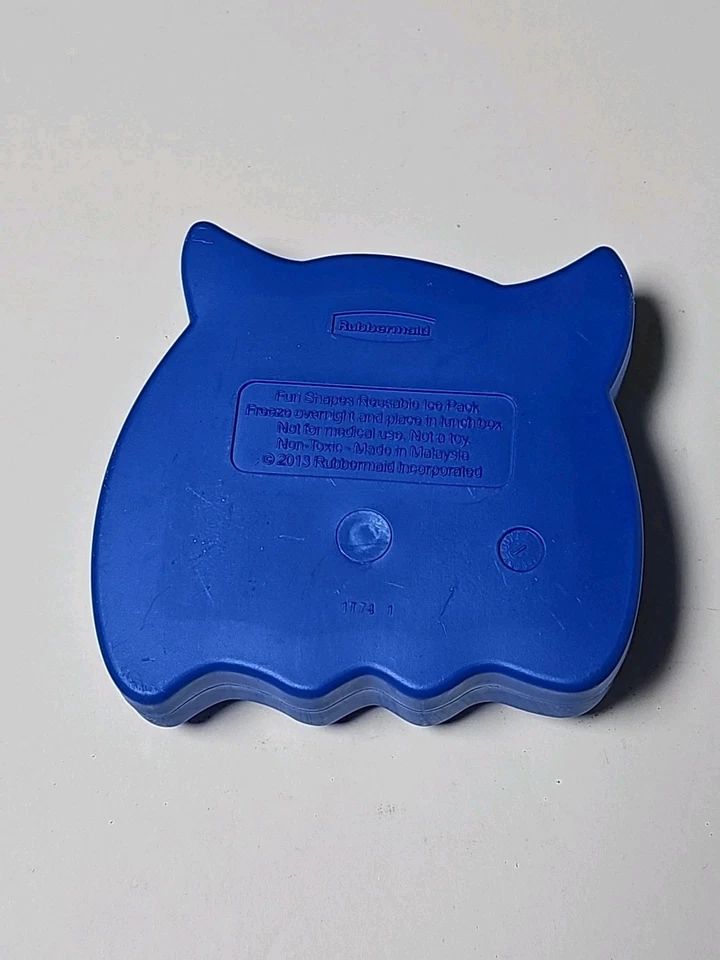 Fiambrera Rubbermaid 2013 forma divertida bolsa de hielo murciélago monstruo para niños lados duros Foto 2 de 3