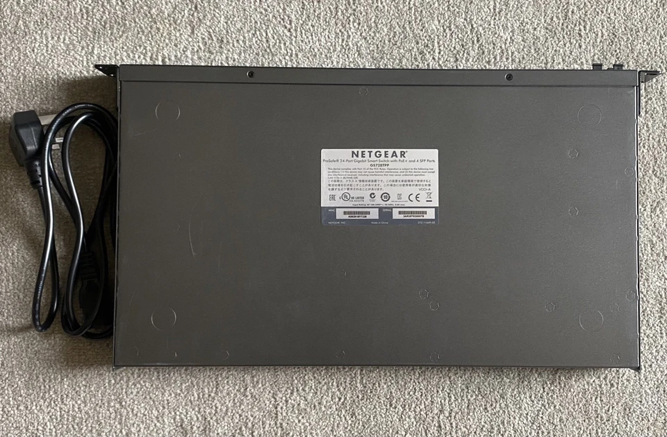 Netgear ProSafe GS728TPP Gigabit PoE Switch + Brackets GS728TPP  - Image 4 of 4