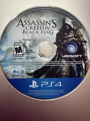 Assassin's Creed IV: Black Flag (PS4, 2013) DISC ONLY NO TRACKING (#2521)