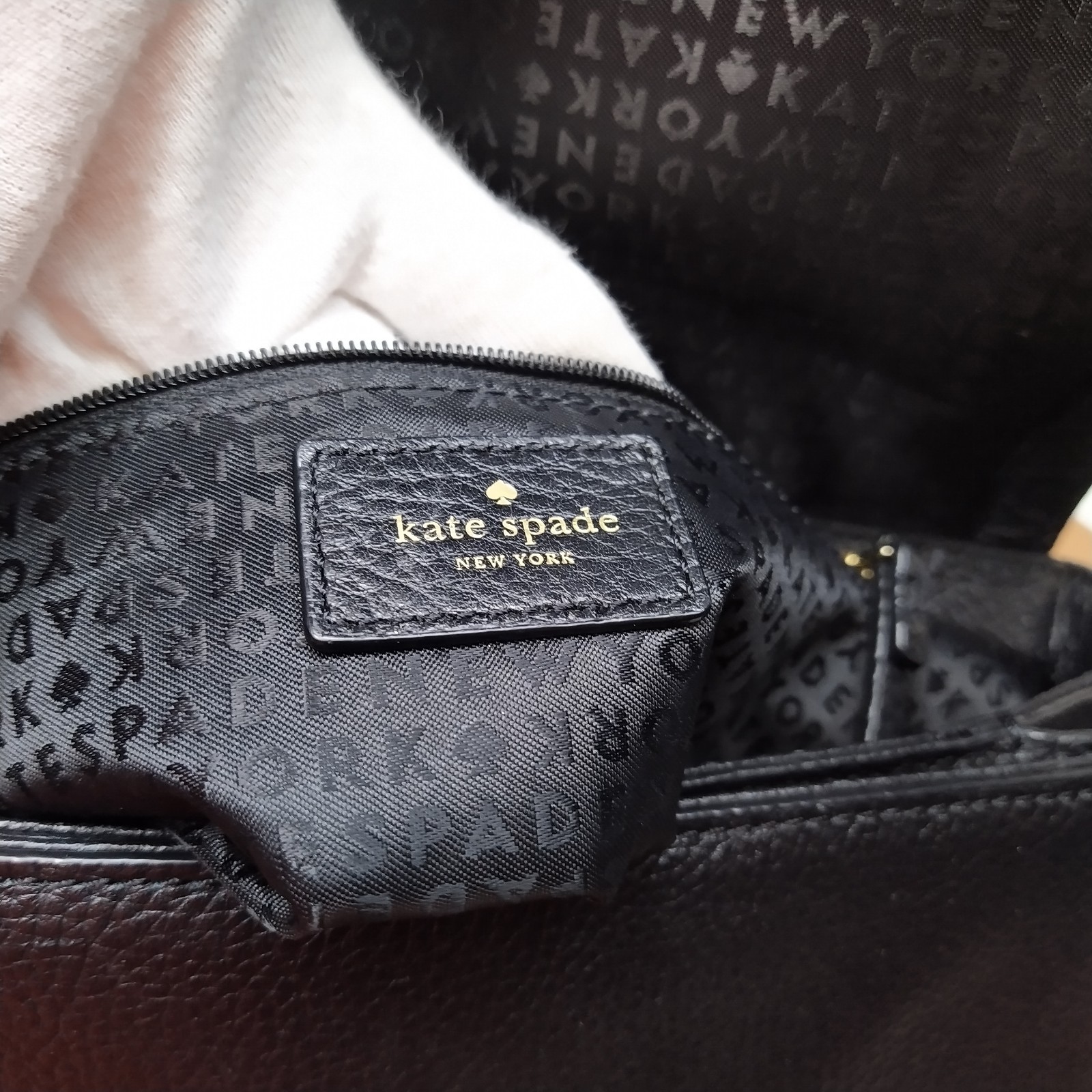 Kate Spade New York Black Leather Flap Closure Top Handle Crossbody Bag thumbnail 22