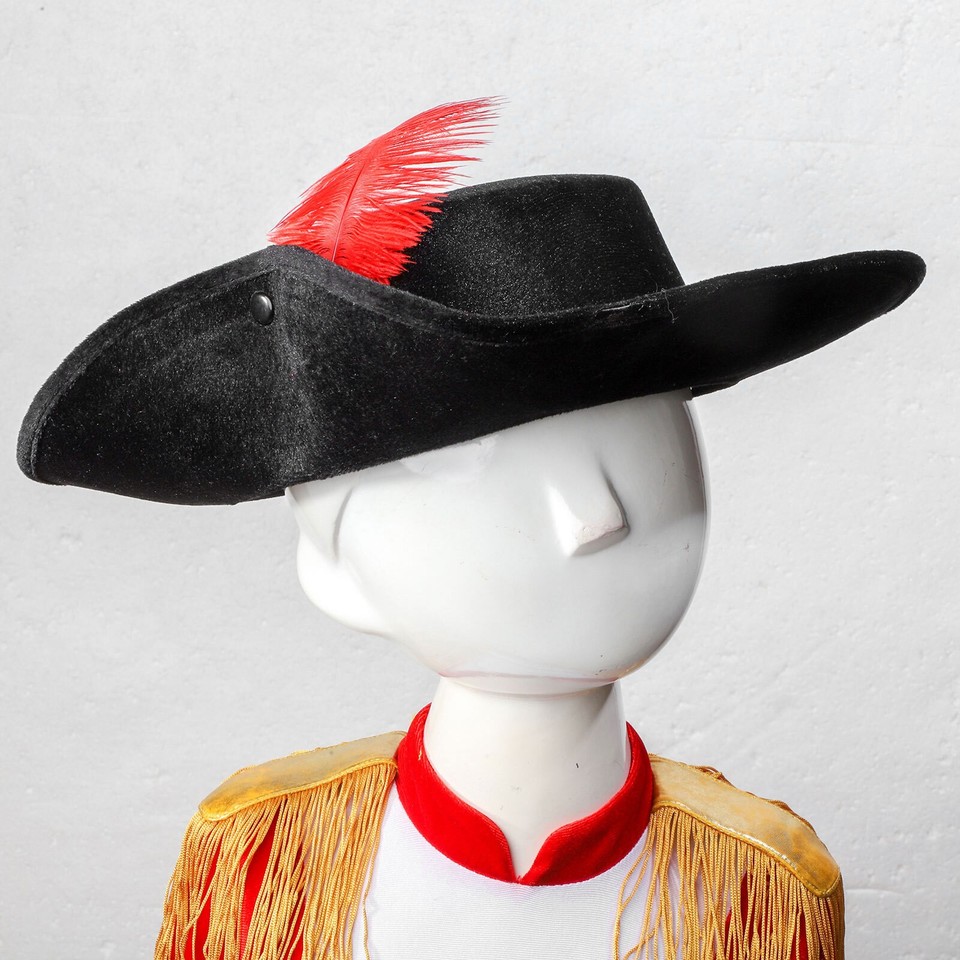 Sombrero de ala ancha para adultos Prendas para la cabeza de copago Sombrero de mosquetero Gorra de club nocturno