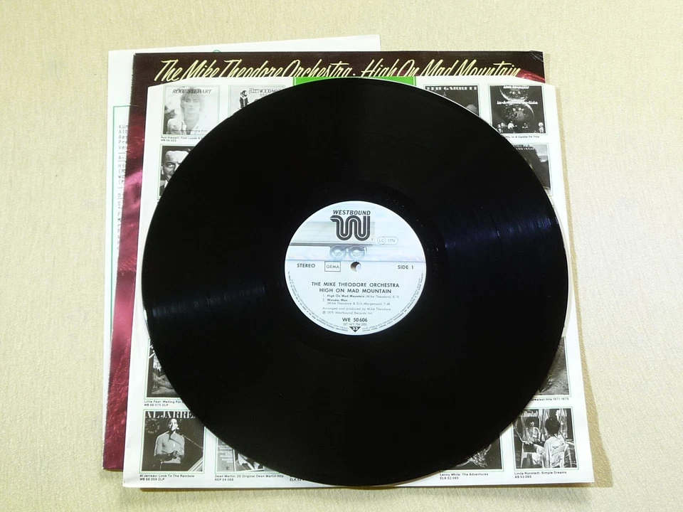 The Mike Theodore Orchestra – High On Mad Mountain (Promo + Promo-Sheet) - Bild 4 von 4