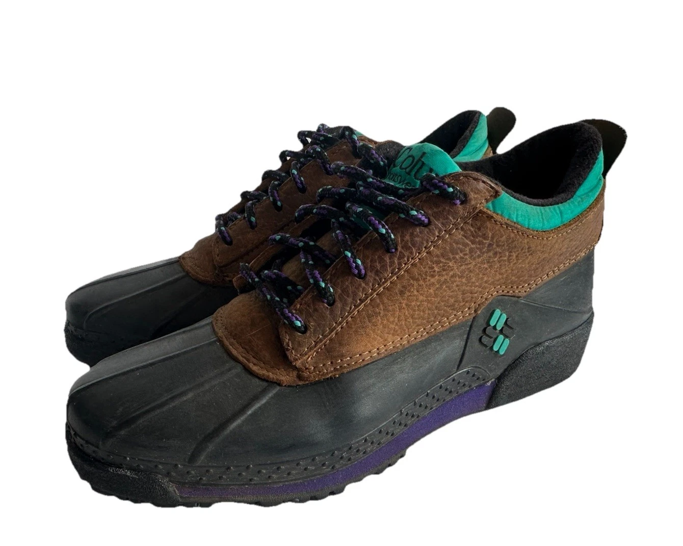 Columbia Bugaboot Low Boot Snow Shoes Climbing Trail Hiking Vintage Mens 6 38.5