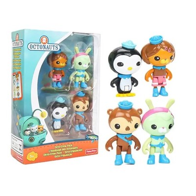 Fisher-Price Octonauts Octo Crew Figur 4er-Set Y9289