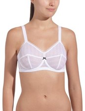 Fifi Chachnil 'Cocktail' Underwired Unpadded Fantastic French White Tulle Bra