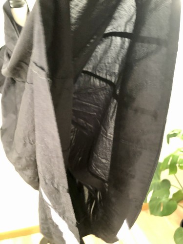 GAP Super Relaxed Kleid Gr. M Plissee V vorne/hinten Pullover lang gefüttert Baumwolle - Bild 8 von 9