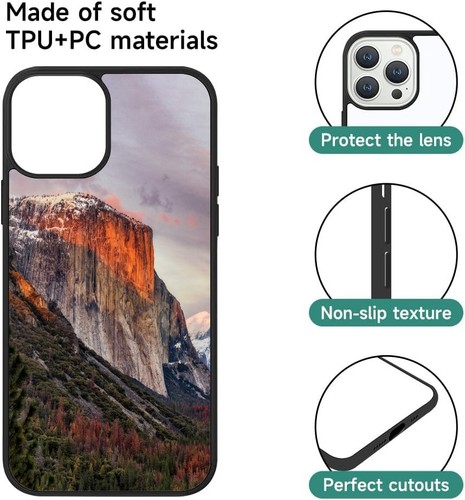 Aluminum Case yosemite national park winter For iPhone SE XS XR Max 5 6 7 8 Plus - Picture 9 of 25