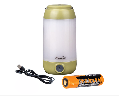 Fenix CL26R LED Camping Lantern 400 Lumen Tent Portable Outdoor Torch Lights Gre