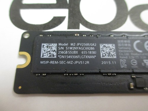  Apple MacBook Pro Retina / MacBook Air 2013 2014 2015 256GB SSD 655-1858J - Afbeelding 2 van 6