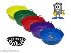 PACK OF 2 LARGE SHALLOW 35L TUB TRUG,BUCKET, HORSE FEEDER, ANIMAL, PETS