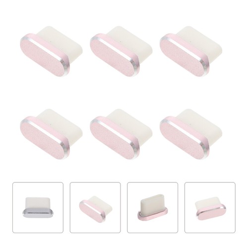 30 Pcs Plastic Metal Cover Phone Phone Plug Anti- Plug Plugs Phone - 第 8/12 張圖片