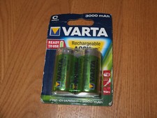 Batterie ricaricabili Varta 1.2 v NiMH Baby C 3000 mAh