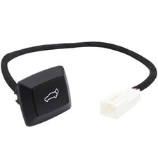 1 PIEZA Accesorio 12V Cerradura Trasera Coche Puerta Trasera Eléctrica Maletero ABS Interruptor Botón