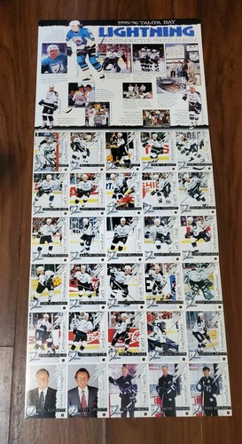 Tampa Bay Lightning 1995-96 Commemorative Team Photo Album Cards - Picture 2 of 2