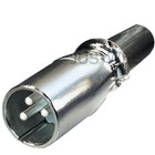 10x 3 pol XLR Stecker zum löten Cannon Male männlich Mikrofon mic LöTVERSION