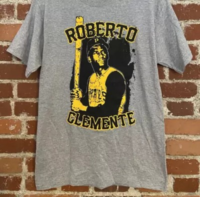 VTG Roberto Clemente T-shirt Sport Grey Unisex All sizes JJ4434