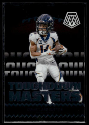 2024 Panini Mosaic #TM-CSN Courtland Sutton Touchdown Masters