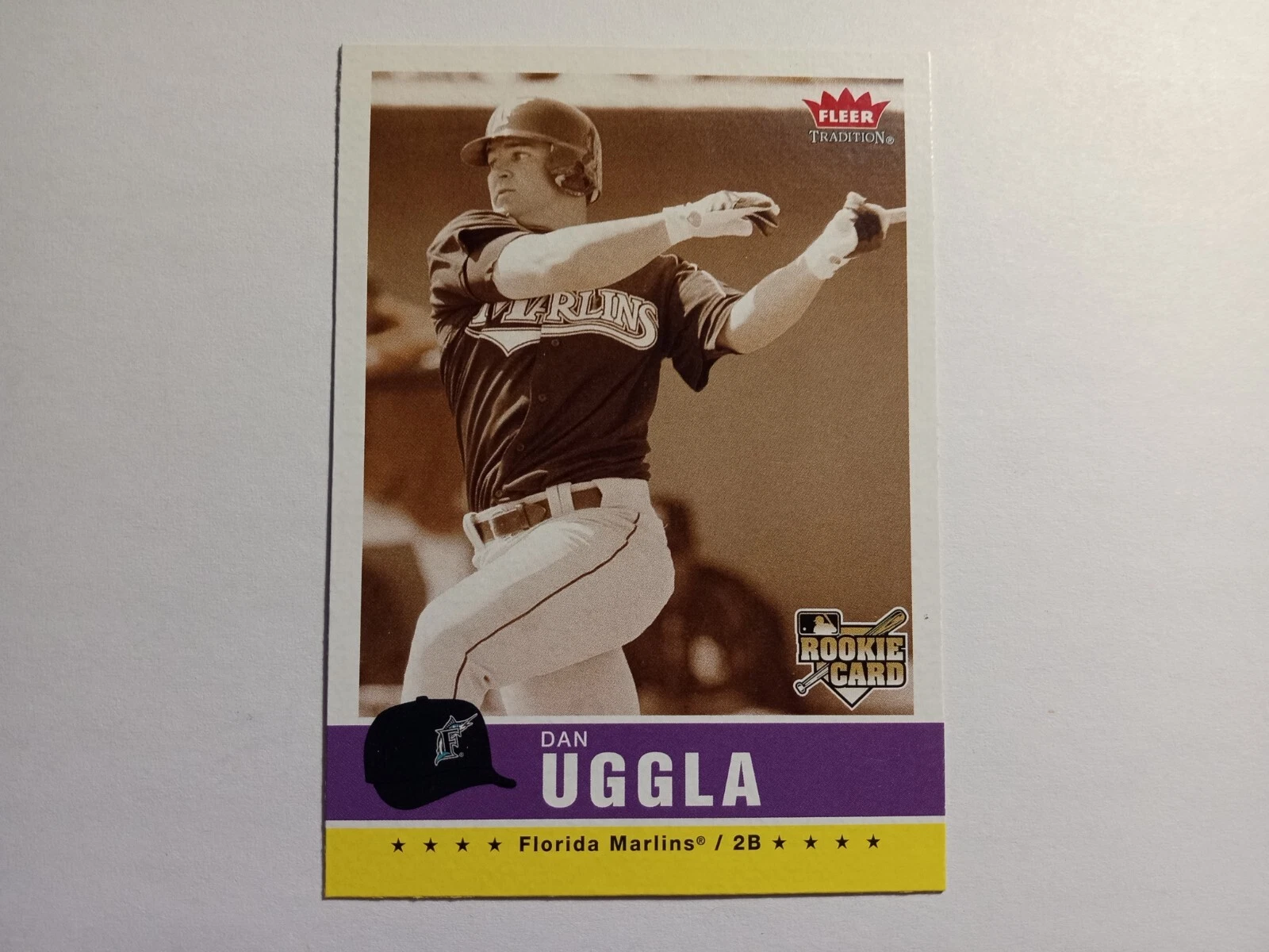 Dan Uggla trading card