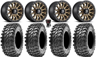 Fuel Vector BR 15'' Wheels 32'' Rampage Tires Can-Am Maverick X3