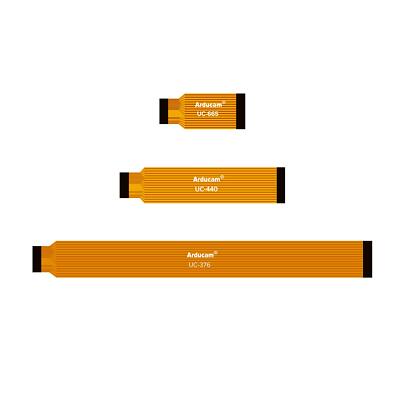 3-Pack Ribbon Flex Cables 1.5''-5.9'' for Raspberry Pi Zero W Extension Kit