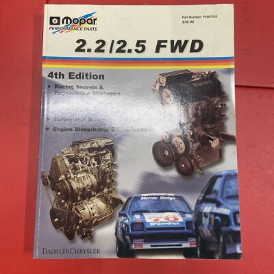 Mopar Performance 2.2/2.5 Racing Secrets 4th Edition Fc8
