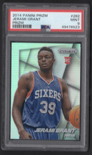 2014-15 Panini Prizm JERAMI GRANT Silver Prizm PSA 9 Rookie RC #282
