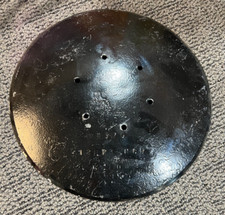 Grizzly Disc Hiller Blade 6 Bolt 80970, Steel, Black 12HP3-NCH