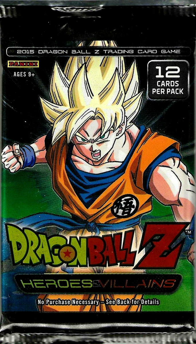 Dragon Ball Z TCG Sealed Collectible Card Game Packs in English