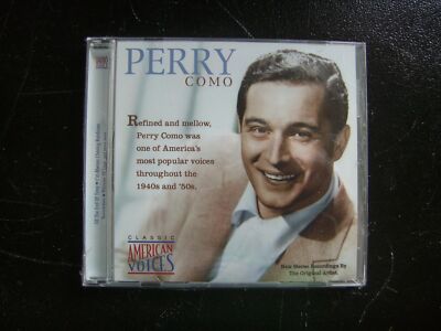 Classic American Voices by Perry Como CD Aug 2003 Very Good Condition