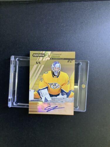 20-21 UD SYNERGY FX CONNOR INGRAM AUTO ROOKIE 1/1