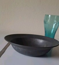 Ancien Vasque En Etain Estampillé 