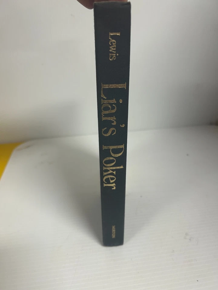 Liar's Poker by Michael Lewis Copyright 1989 (fc114-1/b1074) - Image 4 of 4