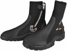 SEAC Pro HD 6mm Neoprene Wetsuit Boots with Side Zipper Black