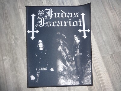 Judas Iscariot Patch Backpatch Back Patch Black Metal Beherit Marduk #