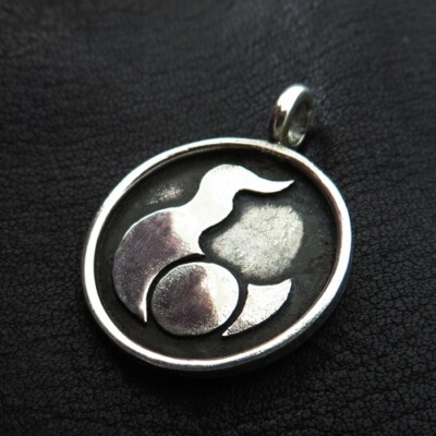 925 Silver Warhammer Chaos God TZEENTCH Symbol Pendant. | eBay