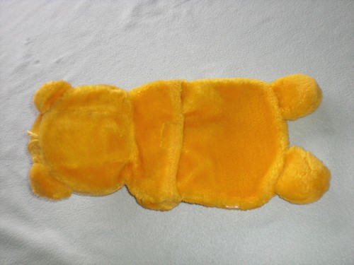 kuschelige Wärmflaschenhülle Bezug Bär gelb ca. 35 cm - Bild 4 von 4