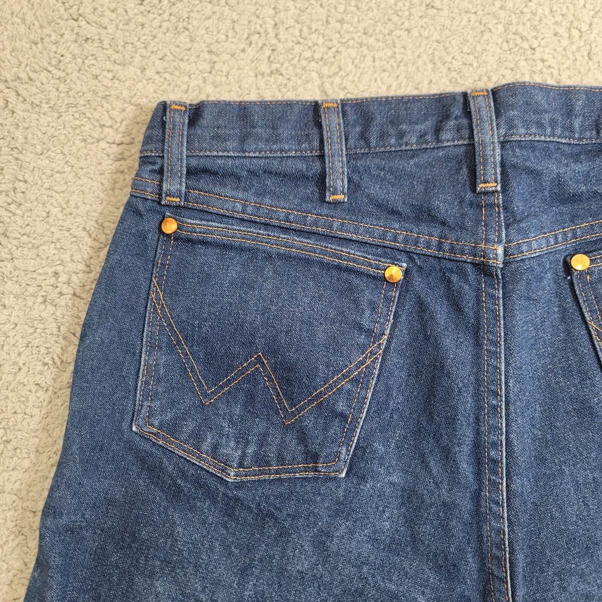 Wrangler 13MWZ Jeans Men's 33x34 Blue Indigo Cowboy Cut Original
