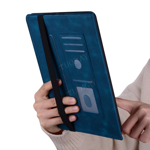 For Samsung Galaxy Tab A9 A9+ A8 A7 S7 S8 S9 FE S10 Plus Flip Leather Stand Case - Photo 73/74